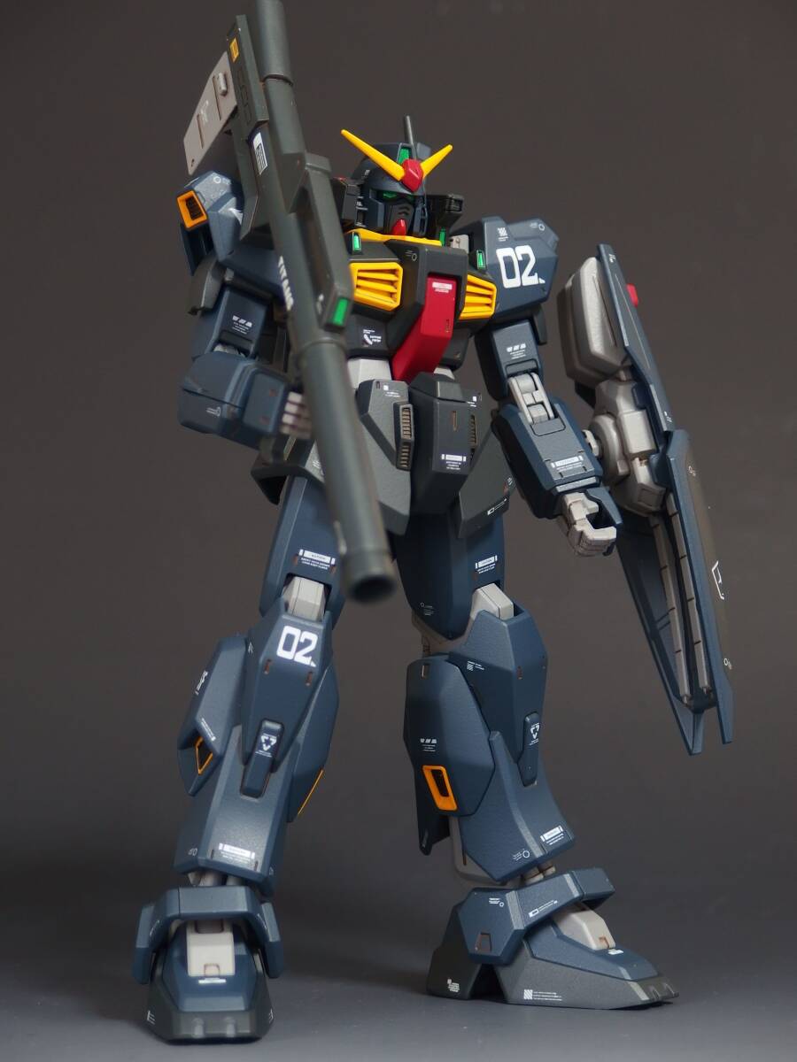 HGUC 1/144 Gundam Mk-II( Titans specification ) покрашен конечный продукт GFF способ premium Bandai 