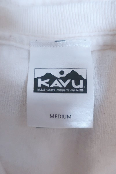 8-0023/KAVU TRUE LOGO TEE Cub - короткий рукав футболка стоимость доставки 200 иен 