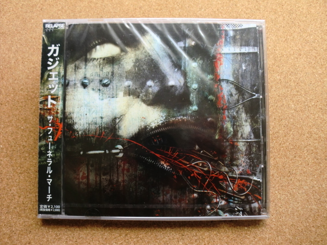 ＊【CD】GADGET（ガジェット）／ザ・フューネラル・マーチ（YSCY1042）（日本盤・未開封品）_画像1