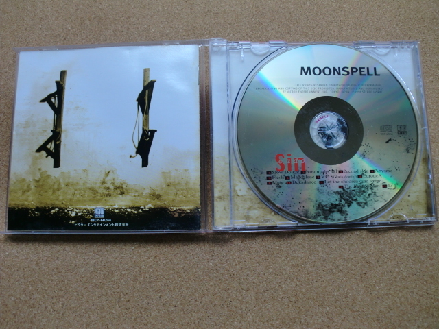 ＊【CD】MOONSPELL（ムーンスペル）／シン/ピカード（VICP60244）（日本盤）_画像2