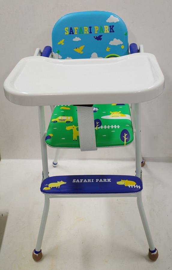 1 jpy ~ unused west pine shop high chair Safari park baby chair folding 