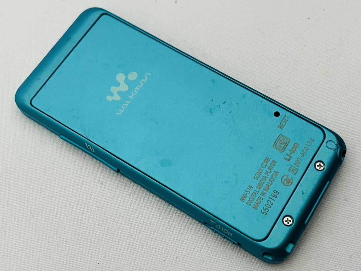 〇y65 SONY ウォークマン NW-S14 ブルー8GB/NW-E053ピンク4GB 2台まとめて ポータブルスピーカー 充電コード付き Bluetoothの画像3