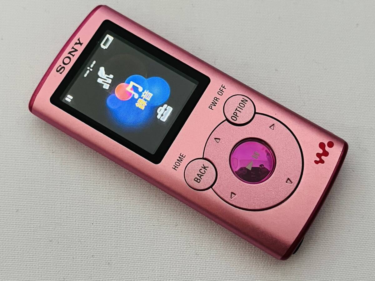 0y65 SONY Walkman NW-S14 blue 8GB/NW-E053 pink 4GB 2 pcs together portable speaker charge code attaching Bluetooth