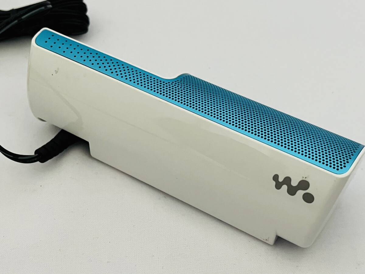 〇y65 SONY ウォークマン NW-S14 ブルー8GB/NW-E053ピンク4GB 2台まとめて ポータブルスピーカー 充電コード付き Bluetoothの画像7