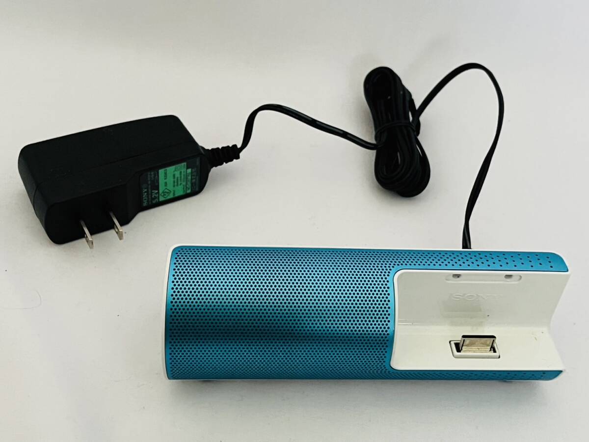〇y65 SONY ウォークマン NW-S14 ブルー8GB/NW-E053ピンク4GB 2台まとめて ポータブルスピーカー 充電コード付き Bluetoothの画像6