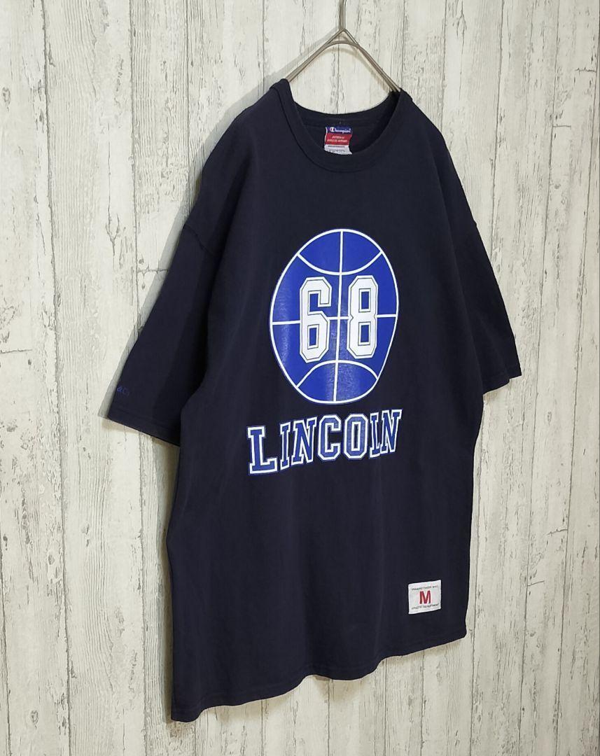 Champion　3色タグ　Tシャツ　カレッジ　ビンテージ　オーバーサイズ　90s　#h20