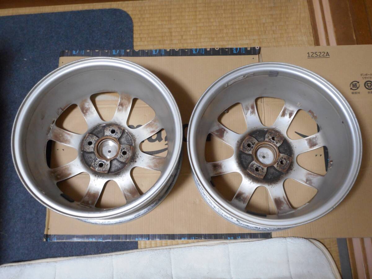NISMO Nismo MM8 wheel 15 -inch 6J +50 4 hole PCD100 4ps.@ March Cube Note RAYS made forged 