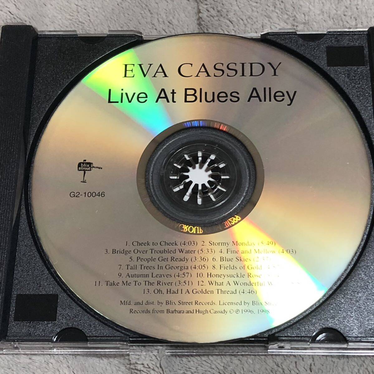 Eva Cassidy / Live At Blues Alley エヴァ・キャシディの画像4