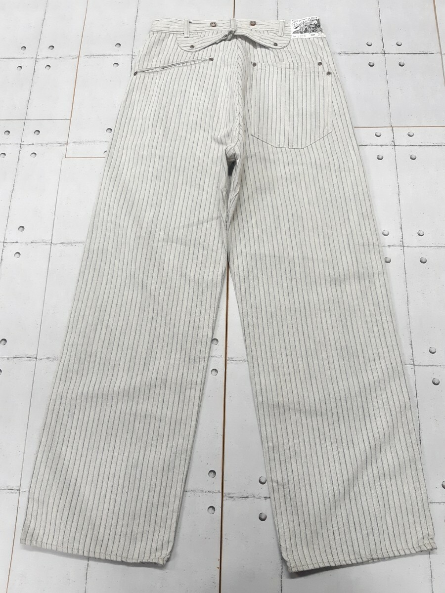 DAPPER'S California Back Pants Style Overalls Type Asymmetry lot1106 ダッパーズ ワークパンツ サスペンダー シンチバック パンツ_画像3