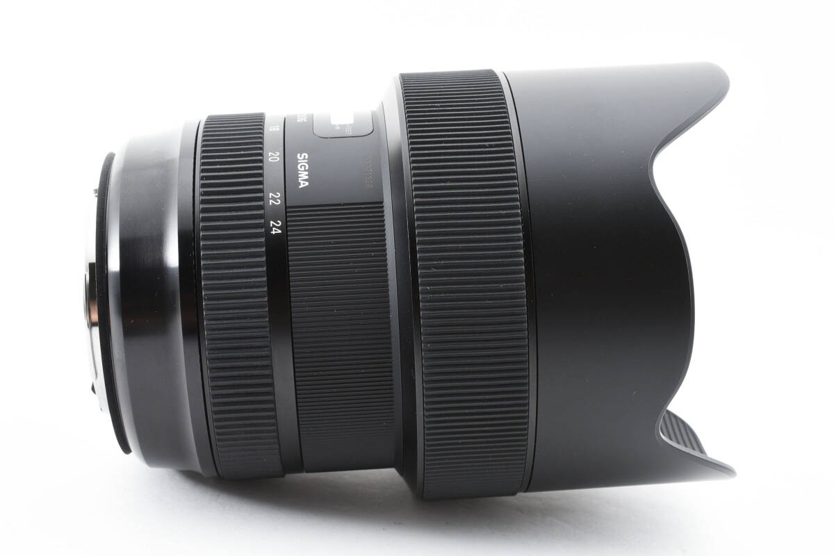 ☆外観美品【SIGMA】Art 14-24mm F2.8 DG HSM Canon キヤノン用 シグマ 管理番号 : 4041_画像9