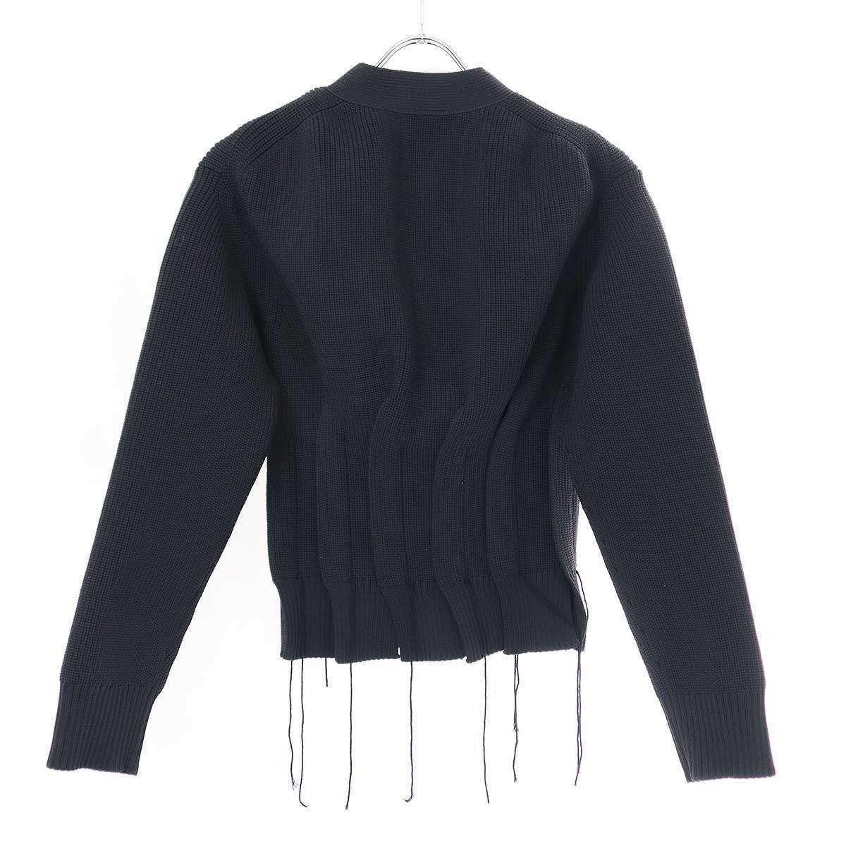 sacai サカイ 24SS Knit Cardigan ニットカーディガン 24-07098 001(ブラック系) 1 ITPBSKTH3CXE_画像2