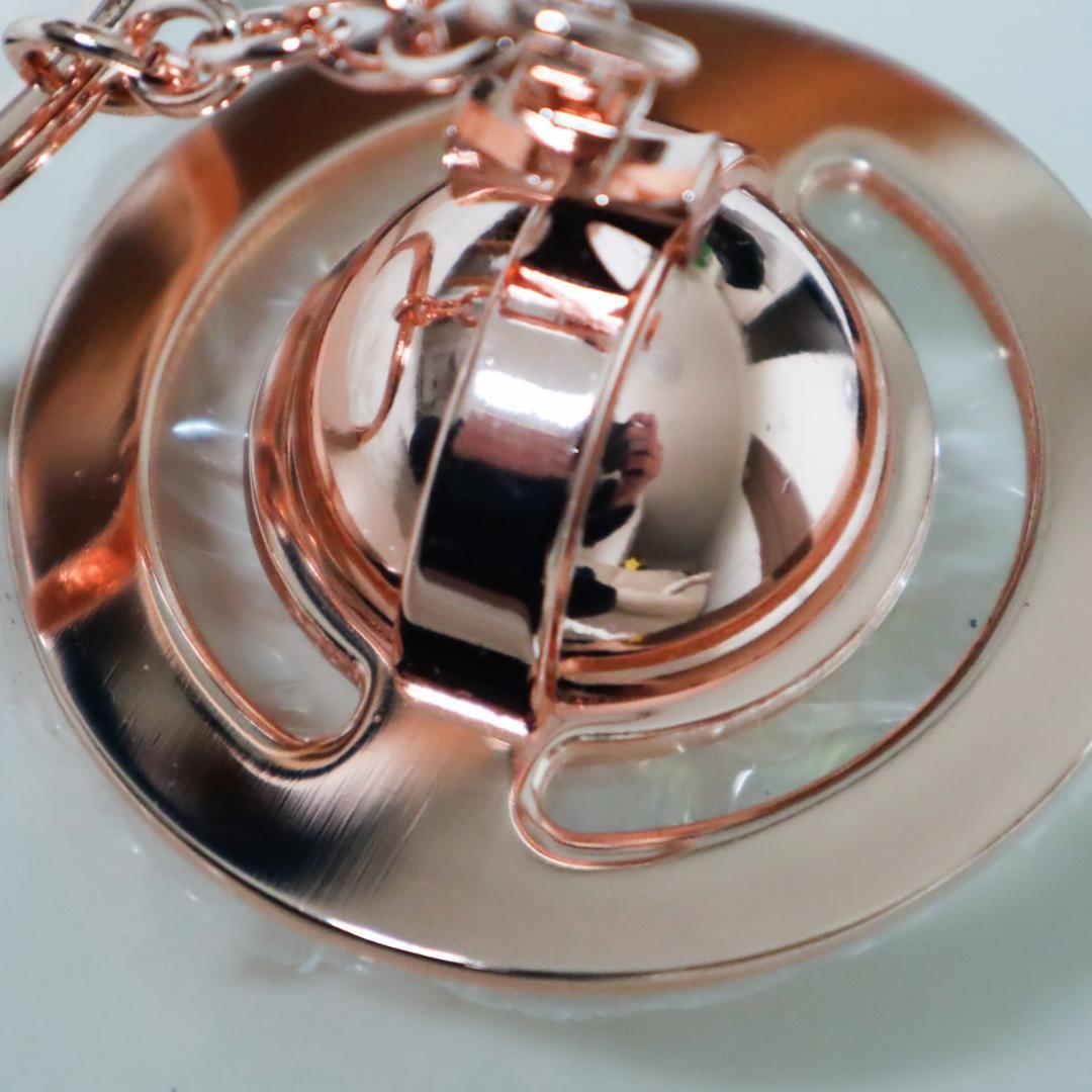 [ new goods ] Vivienne Westwood /Vivienne Westwoodo-b key ring key holder pink gold 32988/ROUND ORB GADGET