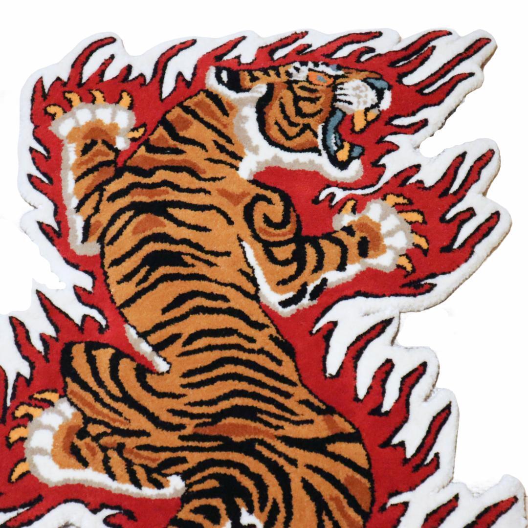 WACKO MARIA/ワコマリア TIM LEHI ティムリー RUG ラグマット カーペット タイガー 虎の画像2