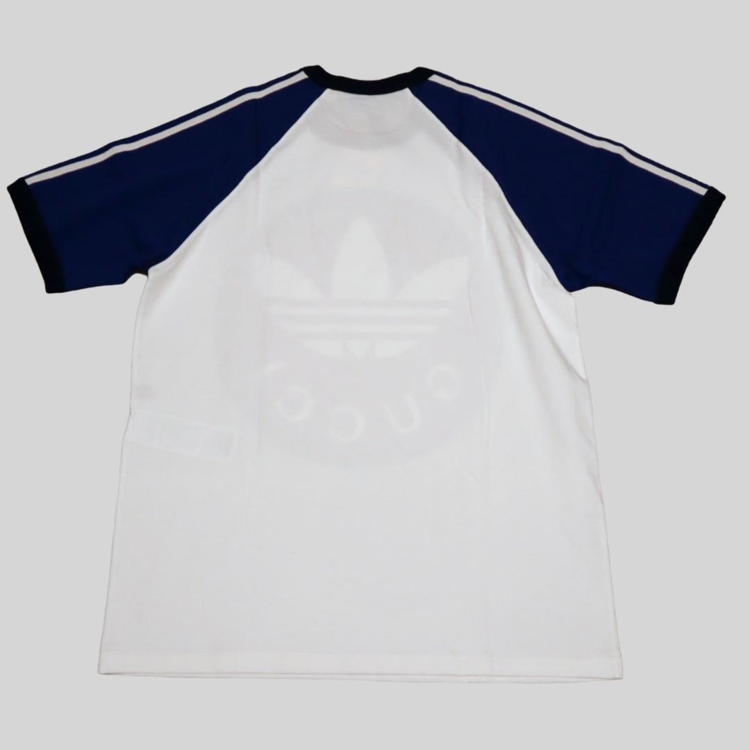 新品】アディダスグッチ adidas×GUCCI コットンジャージーT 新品】アディダスグッチ adidas×GUCCI コットンジャージーT