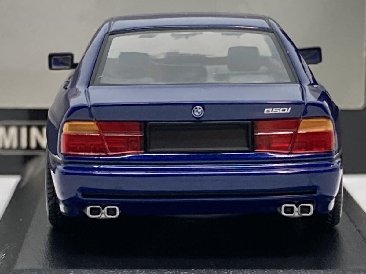 1/43 BMW 8-シリーズ1991 ブルーメタリック ミニチャンプス 431025220の画像6