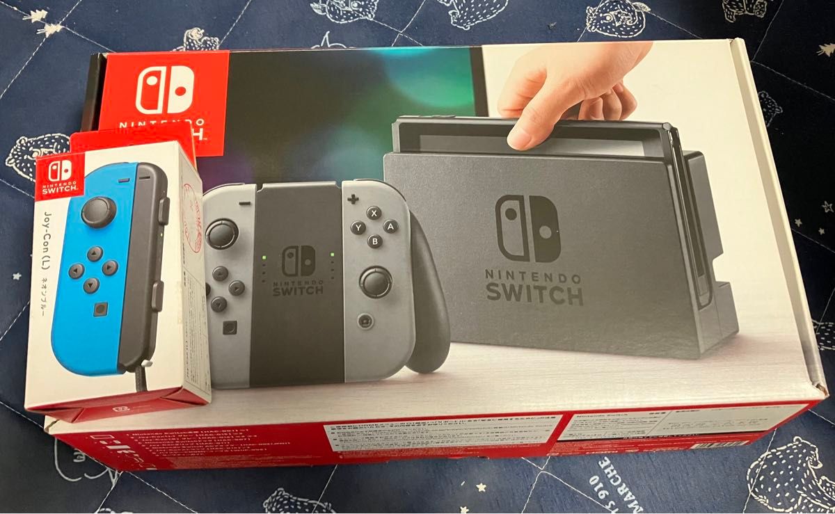 Nintendo Switch 本体　グレー Joy-Con HDMIケーブル スイッチ　ニンテンドー