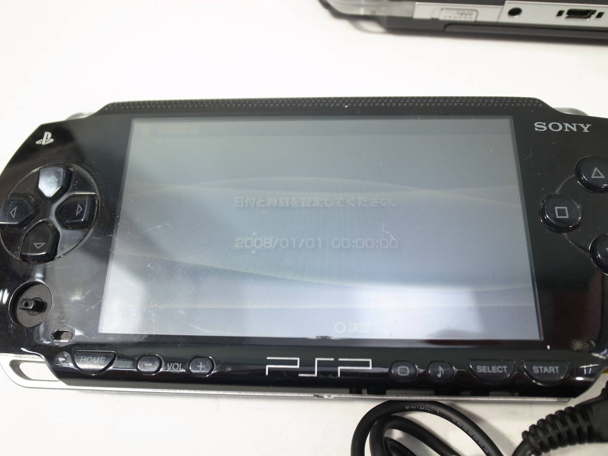 ◆1円～ ジャンク SONY PSP PSP-1000 4台まとめて ※通電のみ確認_画像5