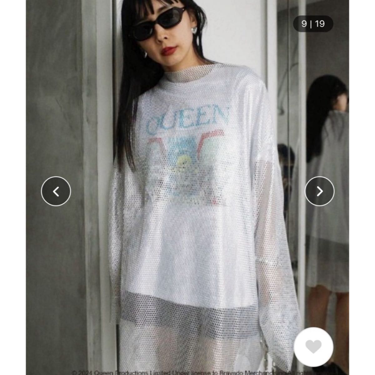 AMERI フォイルプリントメッシュオーバートップス|Yahoo!フリマ AMERI フォイルプリントメッシュオーバートップス|Yahoo!フリマ
