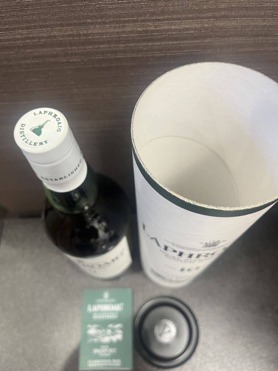 【未開栓ケース付き】LAPHROAIG ラフロイグ ウイスキー 10年 シングルモルト スコッチ アイラ 750ml 43%_画像2