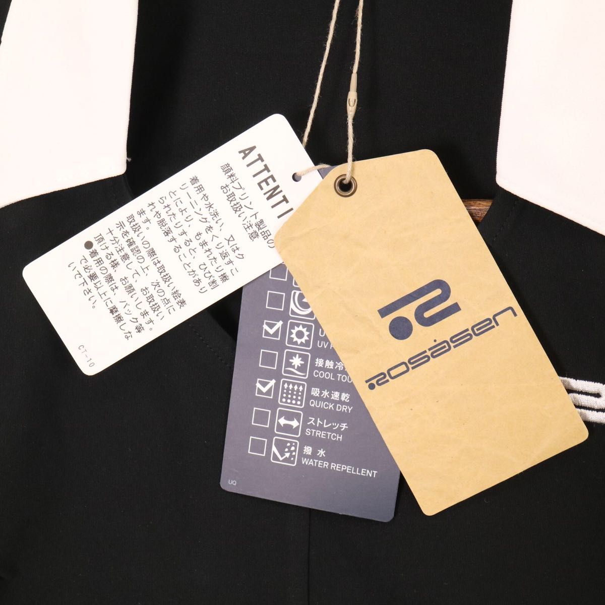 【新品、未使用】ロサーセン　ポロシャツ　レディース　サイズ：Ｍ（４０） 夏　ブラック
