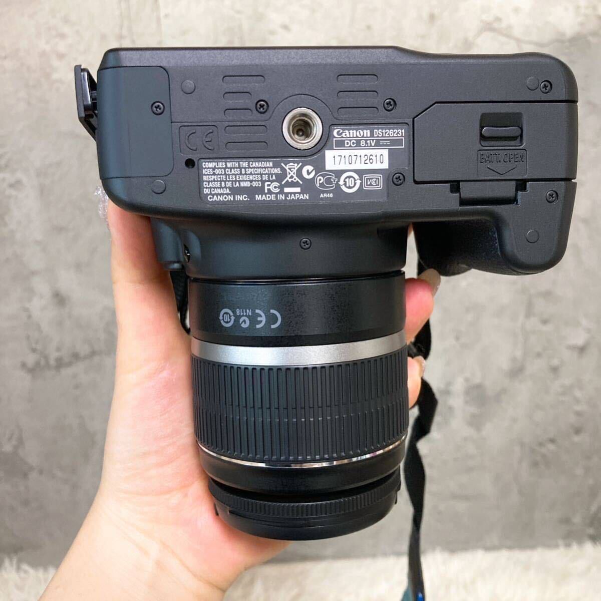 Canon キャノン デジタル一眼レフカメラ EOS Kiss X3 ds126231_画像7