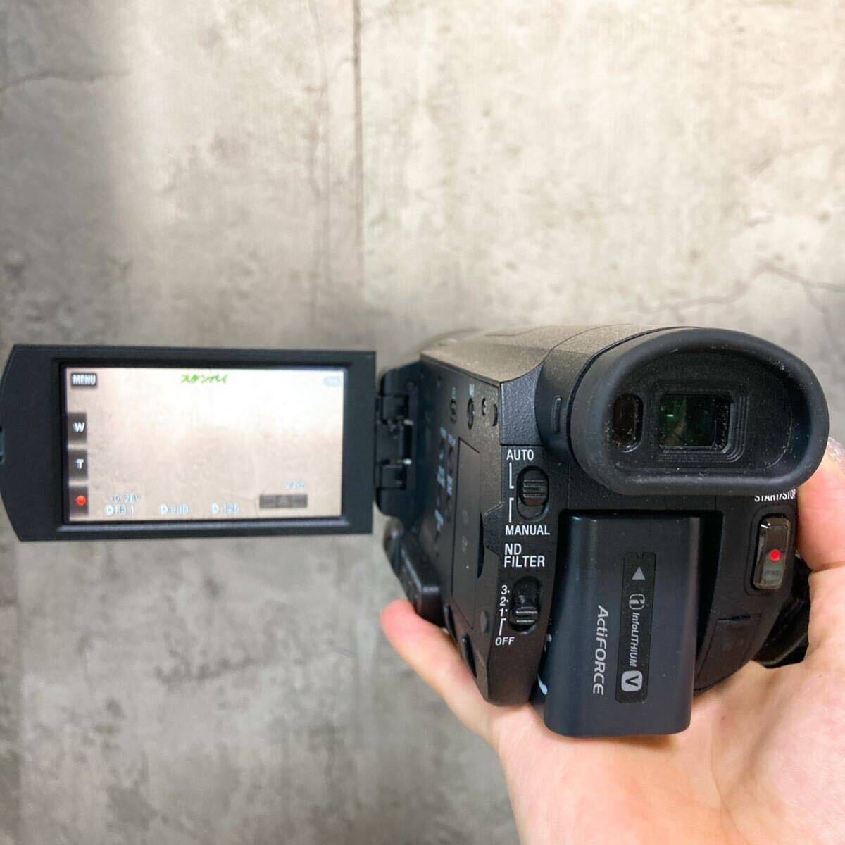 SONY ソニー ハンディカム ビデオカメラ デジタルビデオカメラ FDR-AX100 動作品_画像4