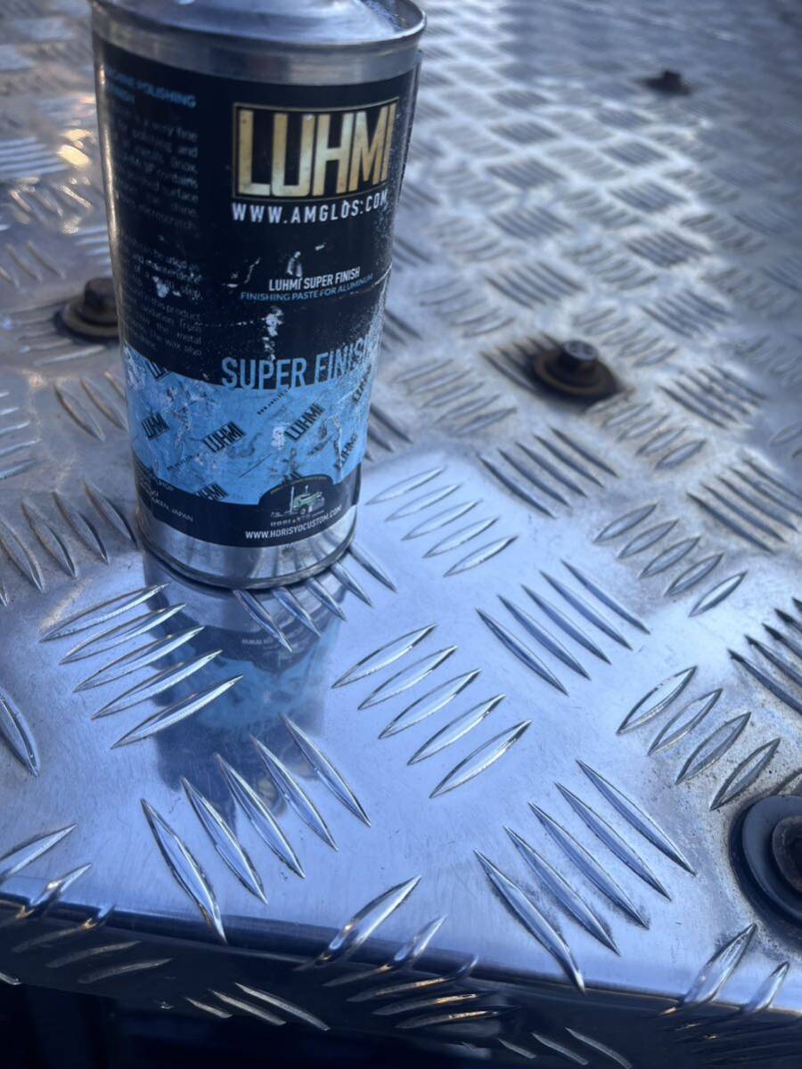 LUHMI SUPER FINISH 0.25KG 青　アルミ磨き　アルコア　トラック　最強のアルミ磨き　正規品　Polish _画像9