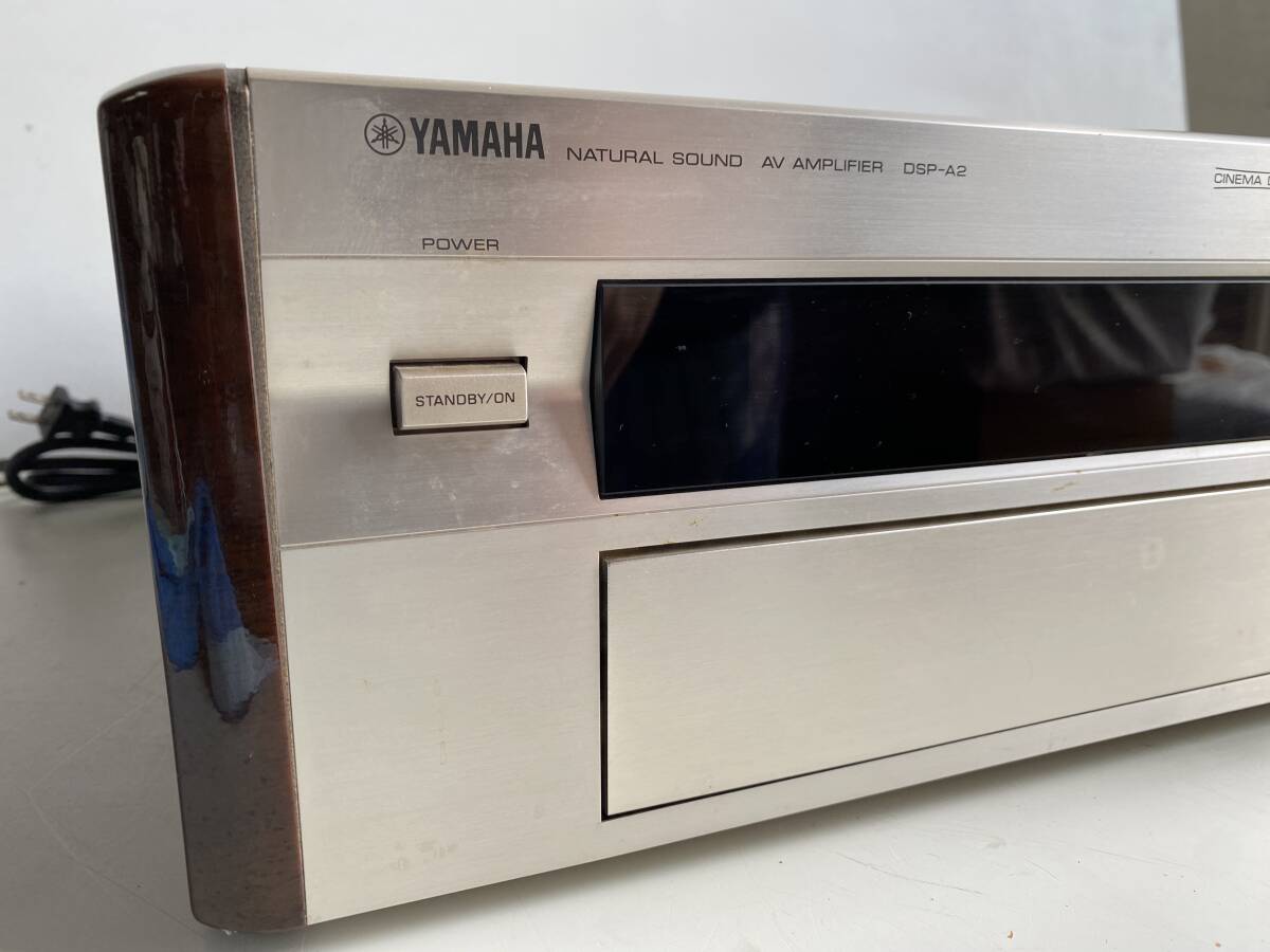 Nt633◆YAMAHA ヤマハ◆AVアンプ プリメインアンプ DSP-A2 オーディオ機器 NATURAL SOUND STEREO AMPLIFIER リモコン 通電確認済みの画像2