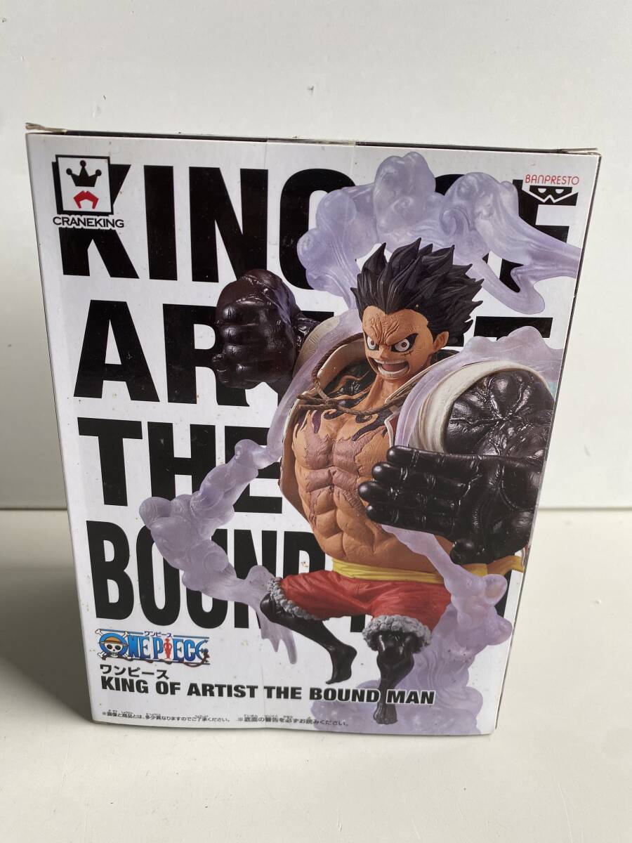 Qt131◆KING OF ARTIST THE BOUND MAN◆フィギュア モンキー・D・ルフィ バンプレスト ONE PIECE ワンピース 新品 未開封_画像5