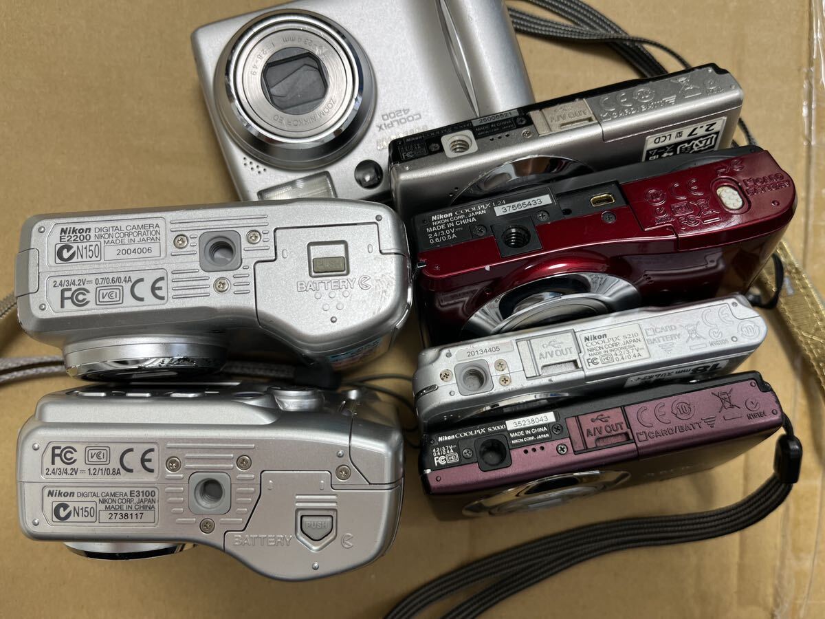 デジタルカメラ コンデジ デジカメ Nikon コンパクトデジタルカメラ COOLPIX まとめ 大量 7台Y1014_画像8