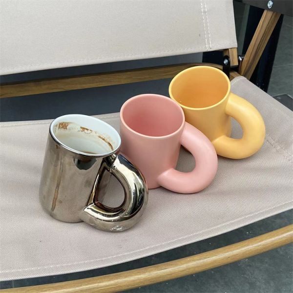 おしゃれの必需品 マグカップ デザインセンス 個性 コーヒーカップ セラミックウォーターカップ_画像2