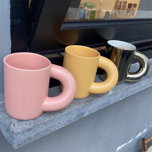 おしゃれの必需品 マグカップ デザインセンス 個性 コーヒーカップ セラミックウォーターカップ_画像7