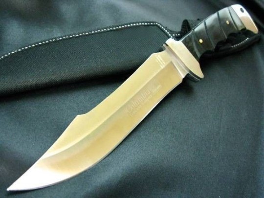 G03*Columbia Saber* Colombia нож высокое качество ножны нож полный tang черный дерево 