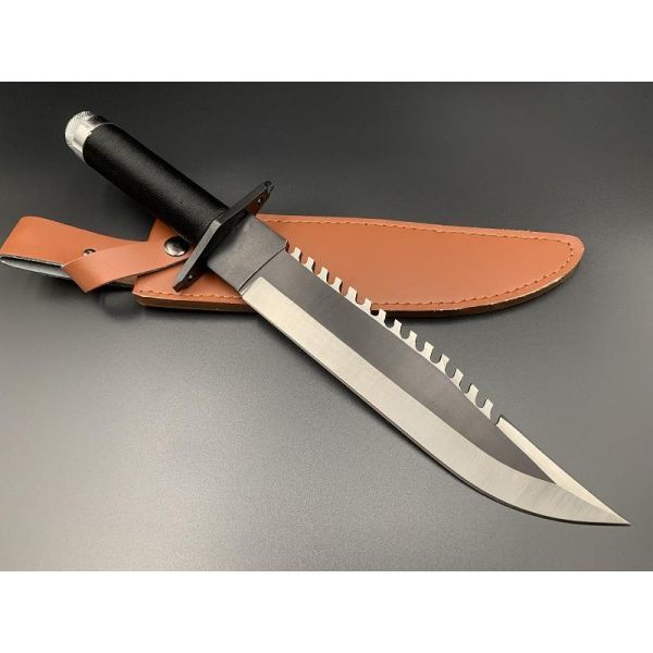 ★RAMBO2 ランボー2 サバイバルナイフ 極厚ブレード RAMBO FIRST BLOOD　キャンプ ハンティングナイフ ※新品B品NCNR_画像2