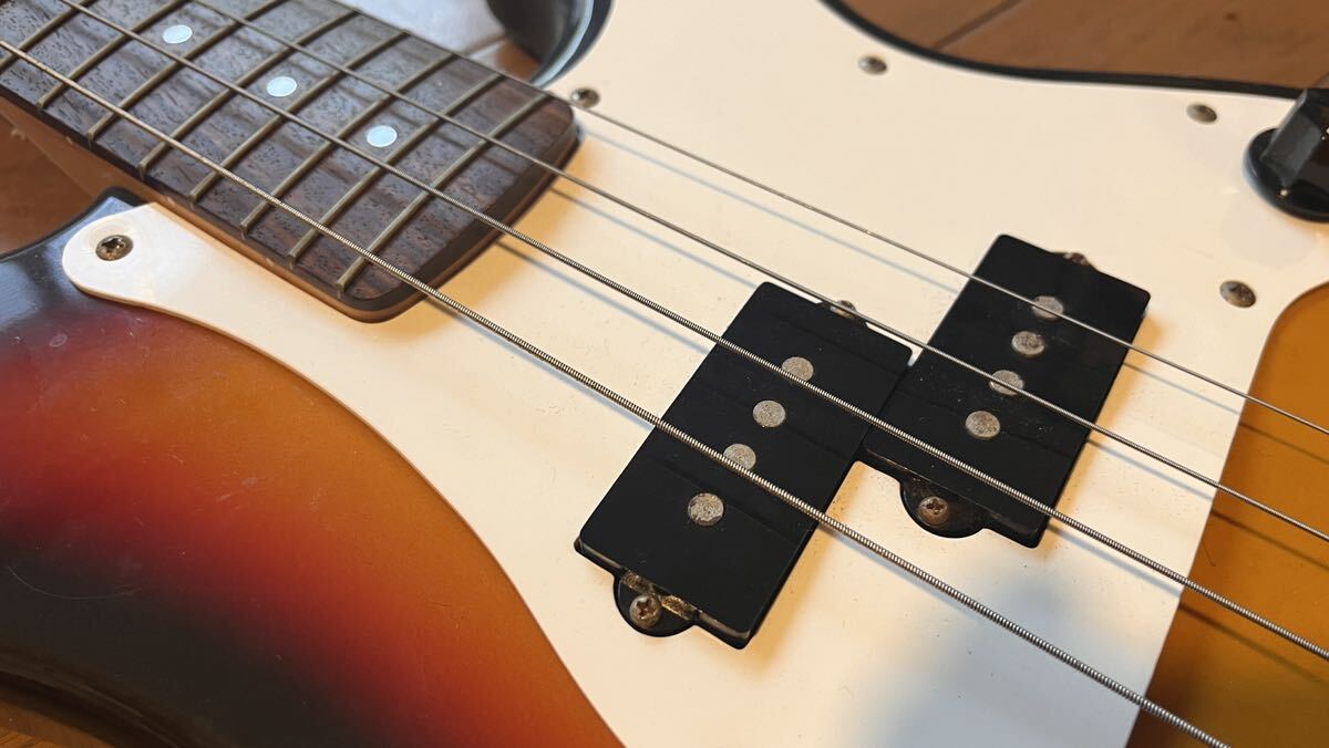 美品 激レアモデル Fender Japan MPB-33 Mini Precision Bass フジゲン製 フェンダージャパン ミニプレシジョンベース エレキベースの画像3
