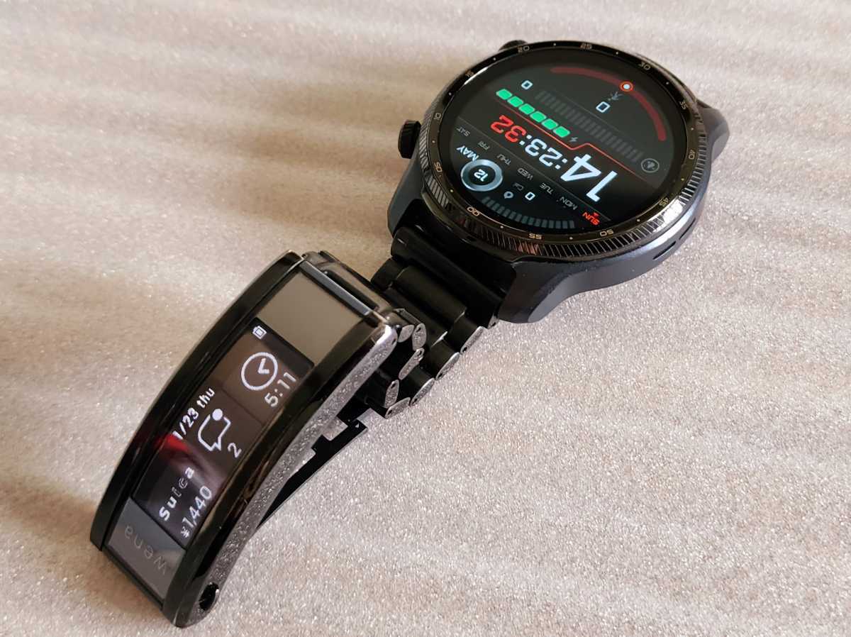 ★TicWatch Pro 3 Ultra GPS Wear OS by Google （ベルト未使用） 送料無料 迅速発送♪