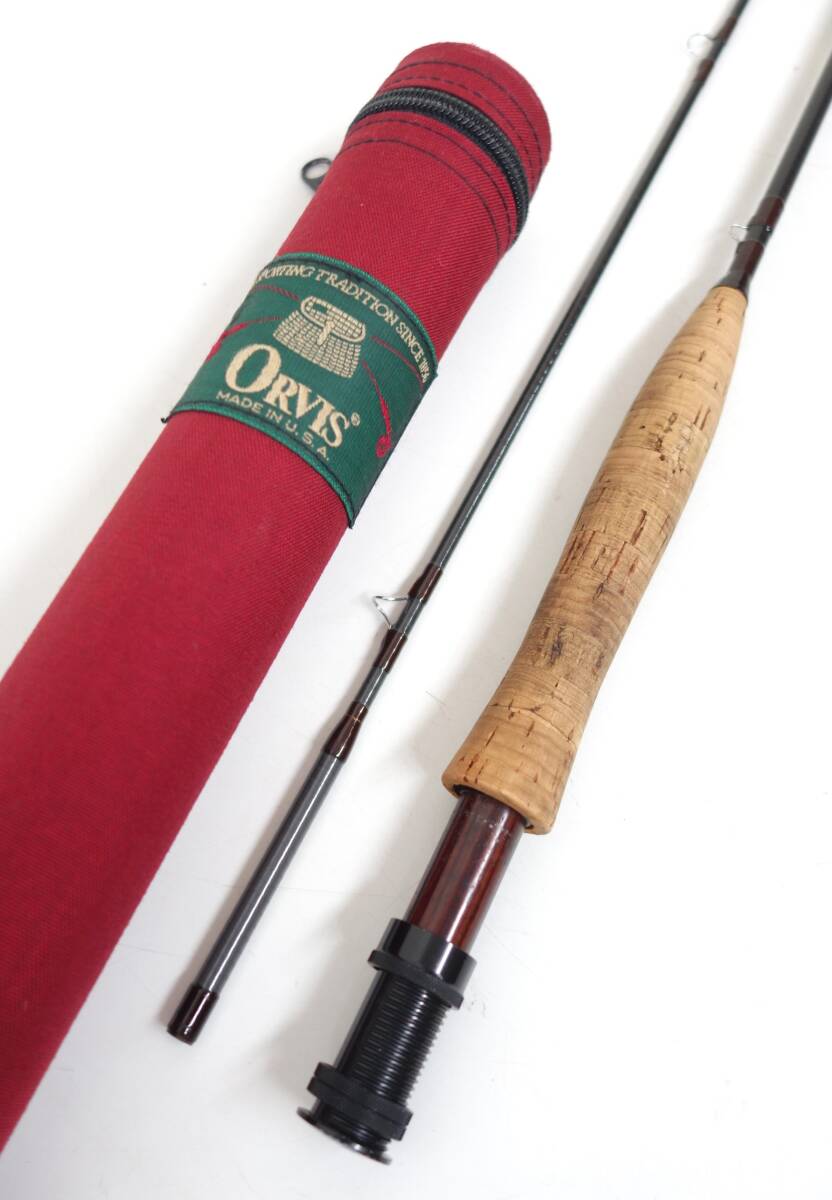 レトロフライフィッシング ＊ORVIS オービス＊グラファイトフライロッド　オールドロット＊SUPERFINE ＊MODEL　7\'11" ft SEVEN ELEVEN 