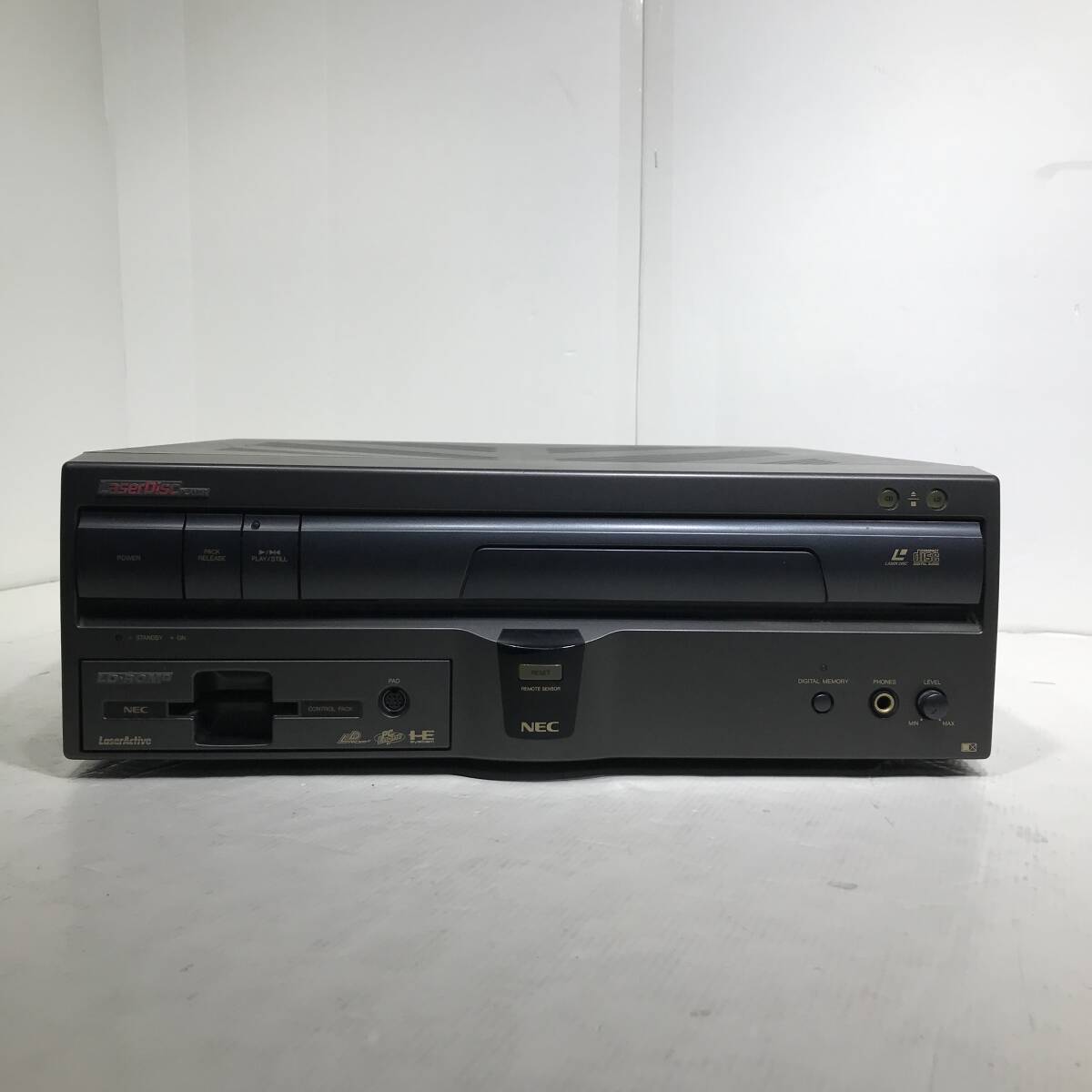 【ジャンク】希少 NEC レーザーアクティブ LaserDisc PLAYER レーザーディスクプレーヤー PCE-LD1_画像1