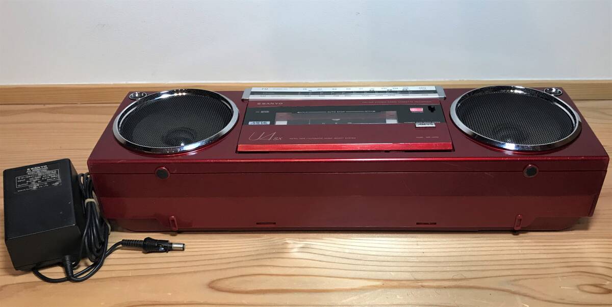 SANYO ラジカセ MR-U4 SX 整備極上な一品！_画像8