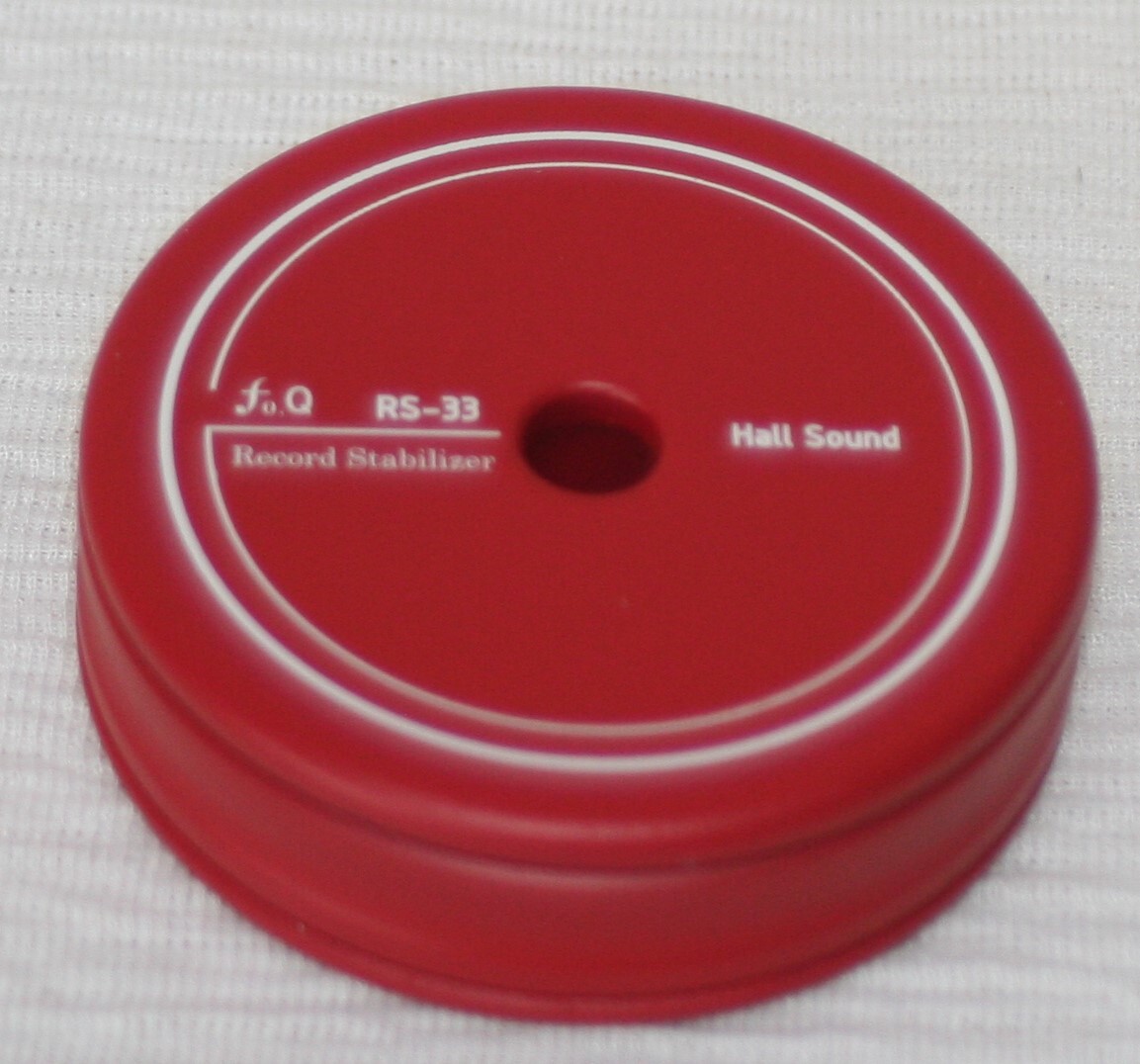 fokFO.Q record stabilizer o-tam red RS-33R unused goods 