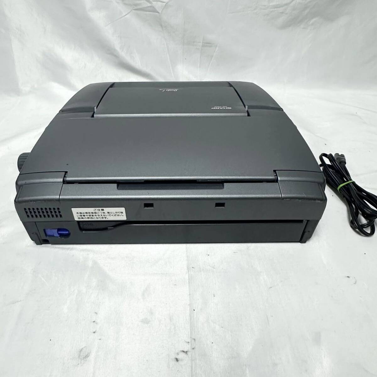 SHARP monochrome liquid crystal word-processor WD-X500 sharp paper .