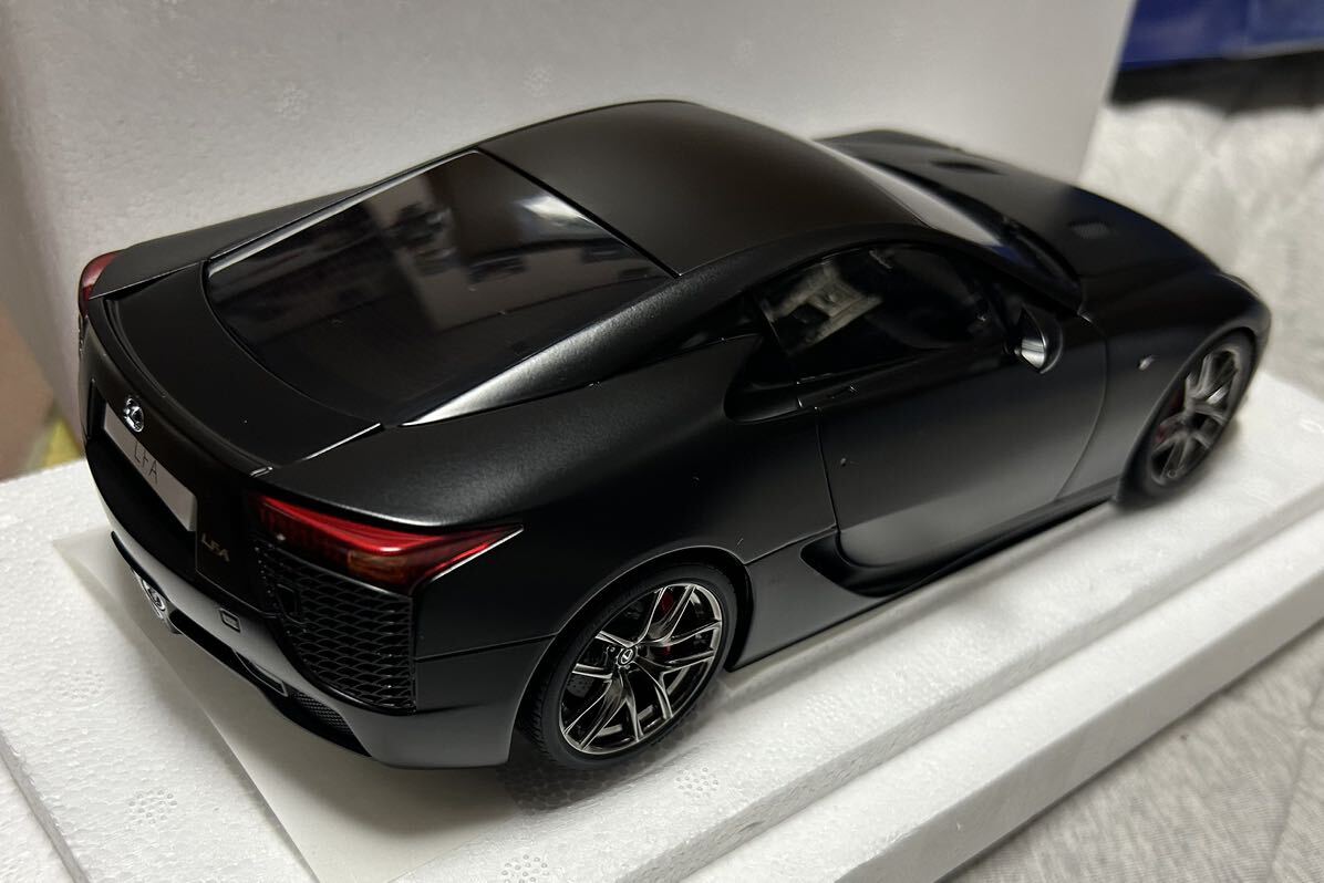 1/18 オートアート　レクサス　LFA マットブラック autoart lexus 78852_画像3