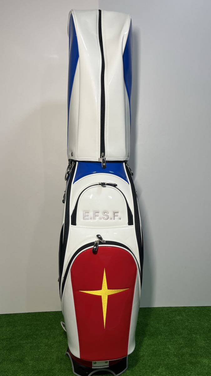 C677 希少 ガンダム キャディバッグ RX-78-2 ゴルフバッグ 9型 C677 希少 ガンダム キャディバッグ RX-78-2 ゴルフバッグ 9型