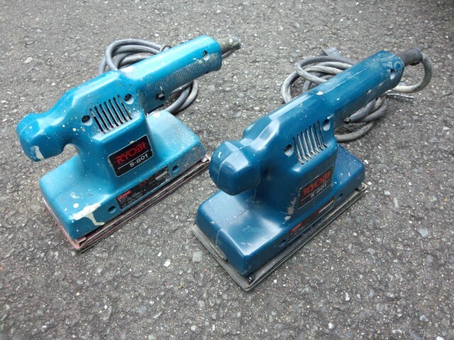 RYOBI(リョービ) サンダー S-801 ※難あり、ジャンク品