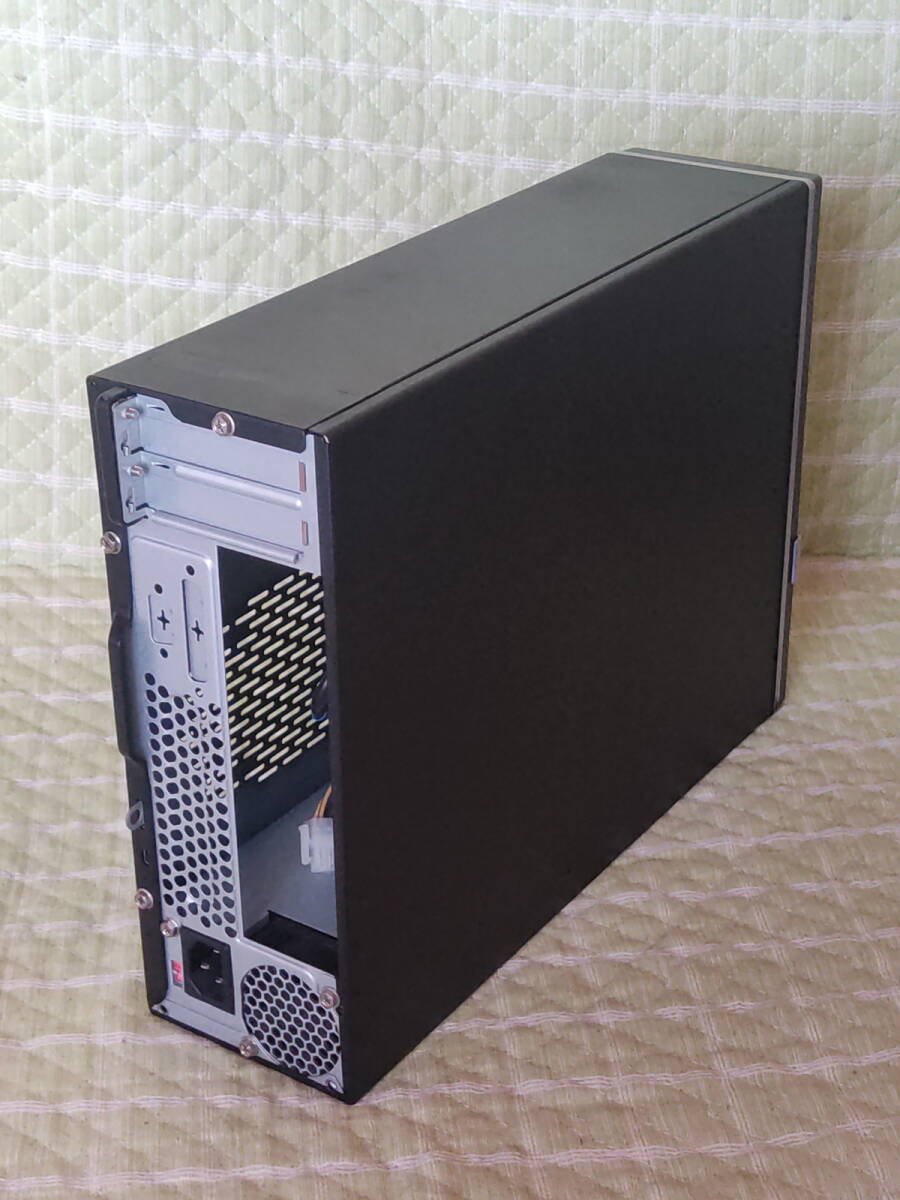 省スペース マウスコンピュータ Mpro ミニタワーケース メーカー・型番不明（Mini-ITX、電源付き）D08_画像2