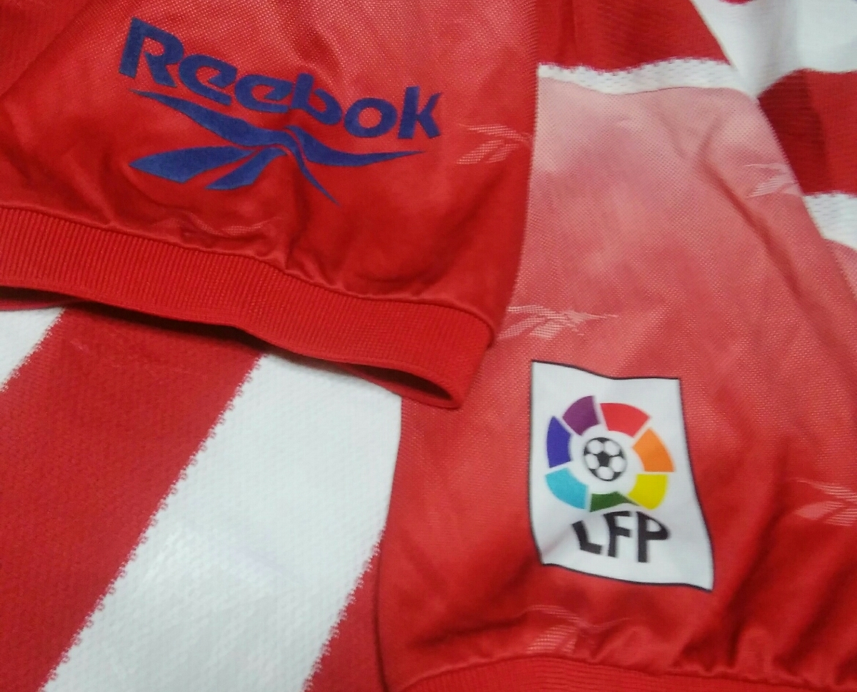 値下げ交渉 1998-99 ジュニーニョ所属 アトレティコ・マドリード Reebok 検)98 アトレチコ ビエリ LA LEGA ATLETICO MADRID VIERI JUNINHO_画像6