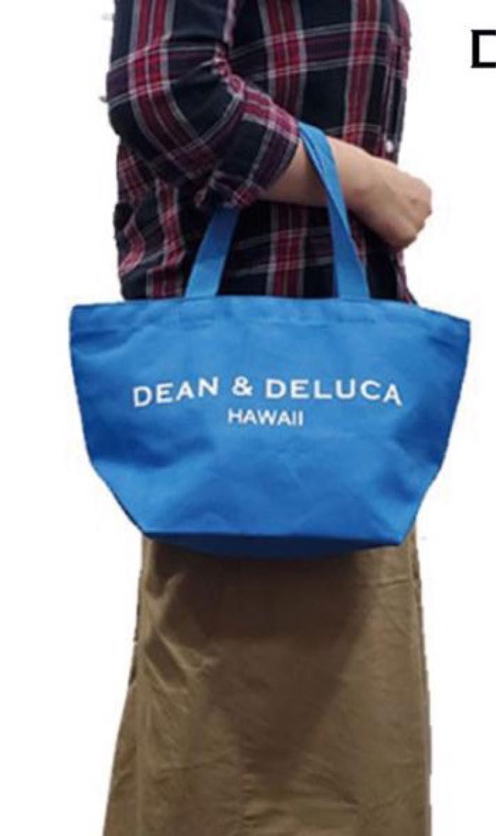 DEAN＆DELUCA ディーン＆デルーカ HAWAII限定 トートバッグ ハワイ限定品 ブルー トートバッグ Sサイズ