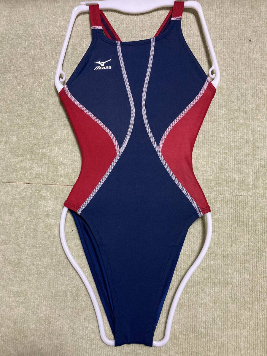 【新品未使用】mizuno　ミズノ　レディース　競泳水着　85ND-12086　サイズ：140　マイティラインIIW　ハイカットKX