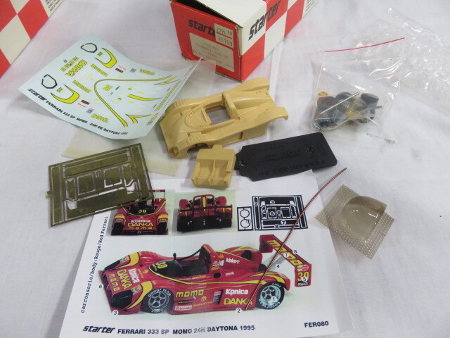  Starter ・PROVENCE MOULAGE 1/43 レジンキット フェラーリ 333SP F40 4セットの画像3