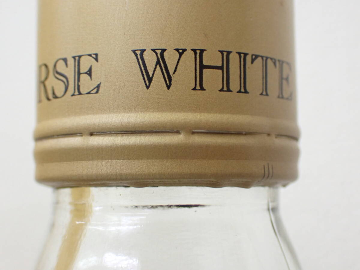 (古酒）-19； ホワイトホース WHITE HORSE 8年 750ml 43% 箱付き ★_画像2